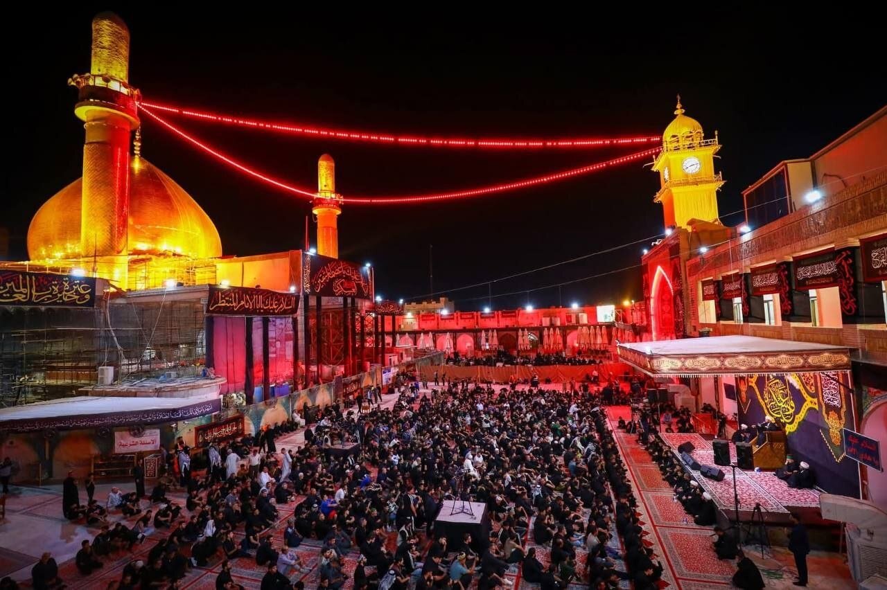 سامرا، میزبان عزاداران امام حسن عسکری در ایام سوگواری شد